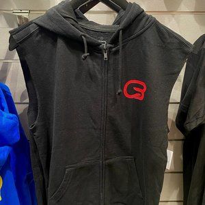 Zip-up Men's Muscle Hoodie